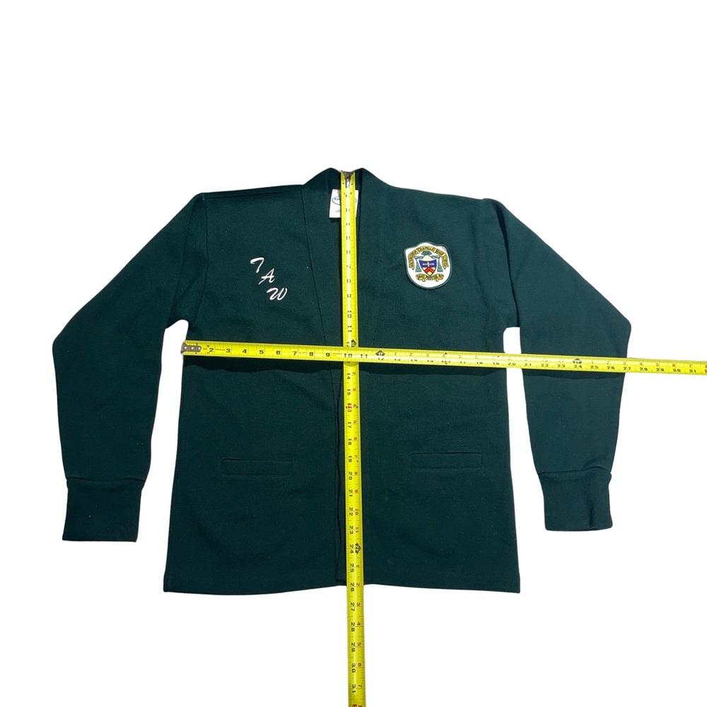 First Class Green Varsity Jacket - Picture 6 of 6